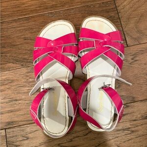Salt Water Sandals by Hoy - Bright Pink Sandals